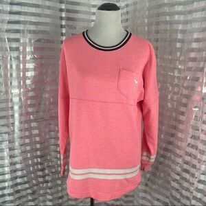 Pink Victoria Secret Pullover Crew Sweatshirt